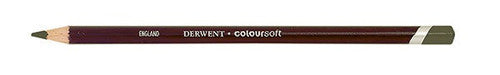 Derwent Coloursoft Pencil Lincoln Green Box of 6