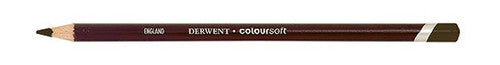 Derwent Coloursoft Pencil Brown Earth Box of 6