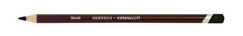 Derwent Coloursoft Pencil Black Box of 6