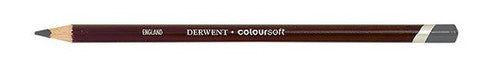 Derwent Coloursoft Pencil Mid Grey Box of 7