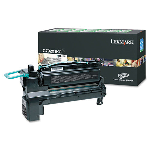 Lexmark C792X1KG Extra High Yield Black Toner Cartridge 20000 Pages