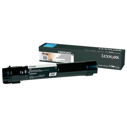 Lexmark C950X2KG Extra High Yield Black Toner Cartridge 32000 Pages