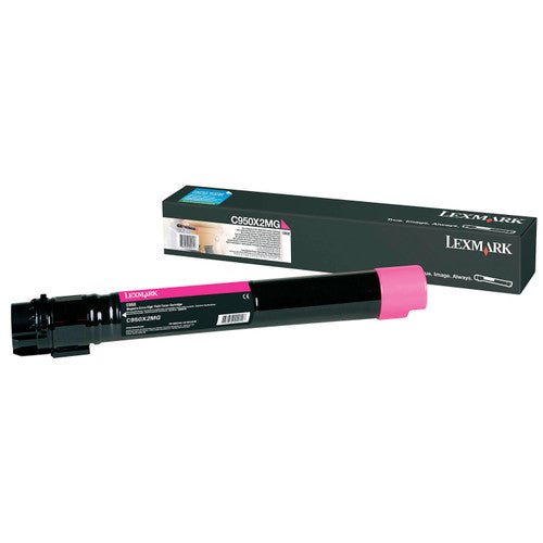 Lexmark C950X2MG Extra High Yield Magenta Toner Cartridge 22000 Pages