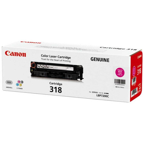 Canon CART318M Laser Toner Cartridge 2400 Pages Magenta