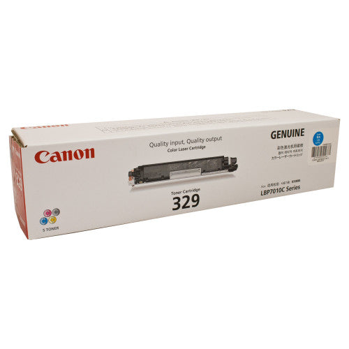 Canon CART329C Laser Toner Cartridge 1000 Pages Cyan