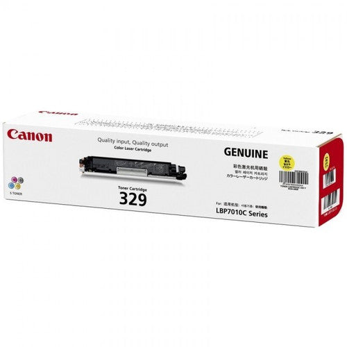 Canon CART329Y Laser Toner Cartridge 1000 Pages Yellow