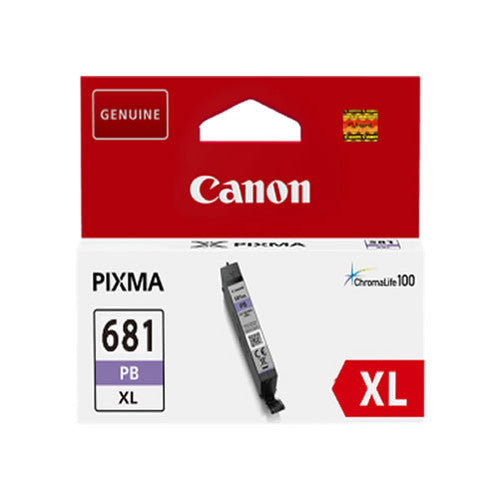 Canon CLI681XLPB High Yield Photo Ink Cartridge Blue