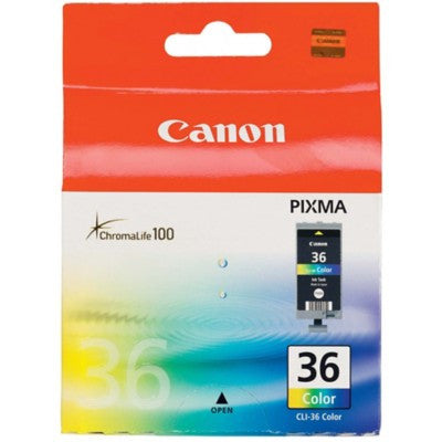 Canon CLI36C Ink Cartridge Four 100 Pages Tri-Colour