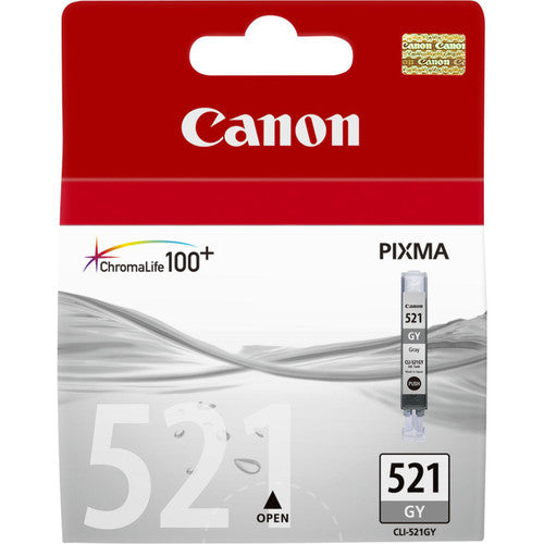 Canon CLI521GY Ink Cartridge 1370 Pages Grey