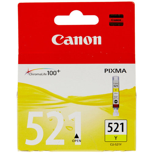 Canon CLI521Y Ink Cartridge 510 Pages Yellow