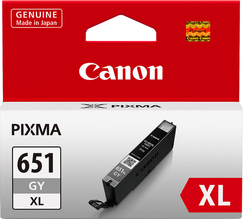 Canon CLI651XLGY Ink Cartridge High Yield Grey