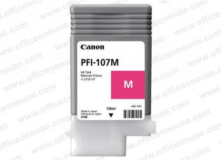 Canon PFI107M High Yield Ink Cartridge Magenta