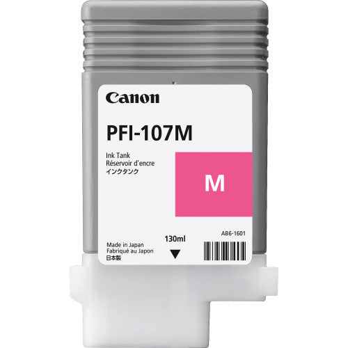 Canon PFI107M High Yield Ink Cartridge Magenta