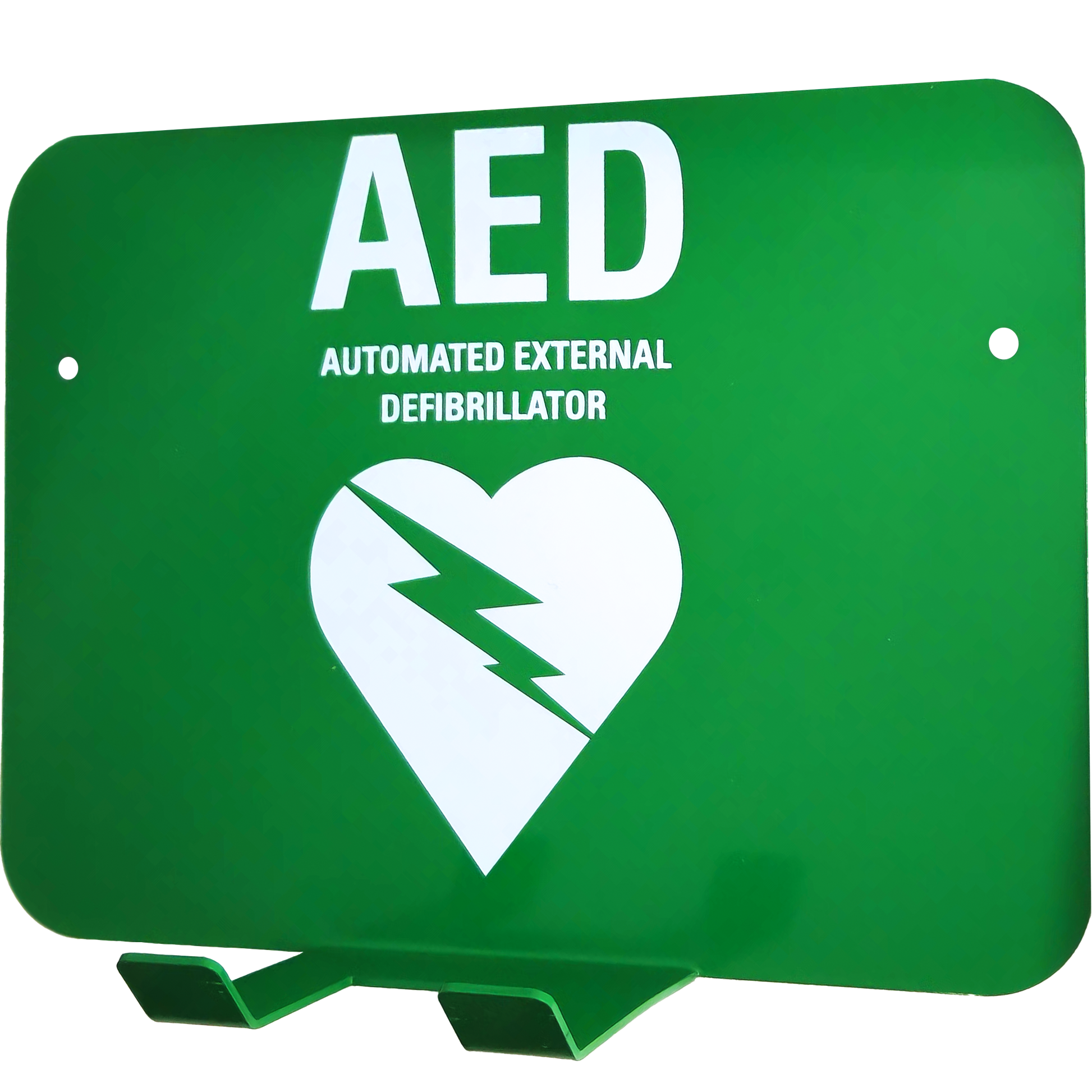 CARDIACT AED Wall Bracket showing purpose-designed wall-mounting bracket for secure AED deployment at workplace and public access locations