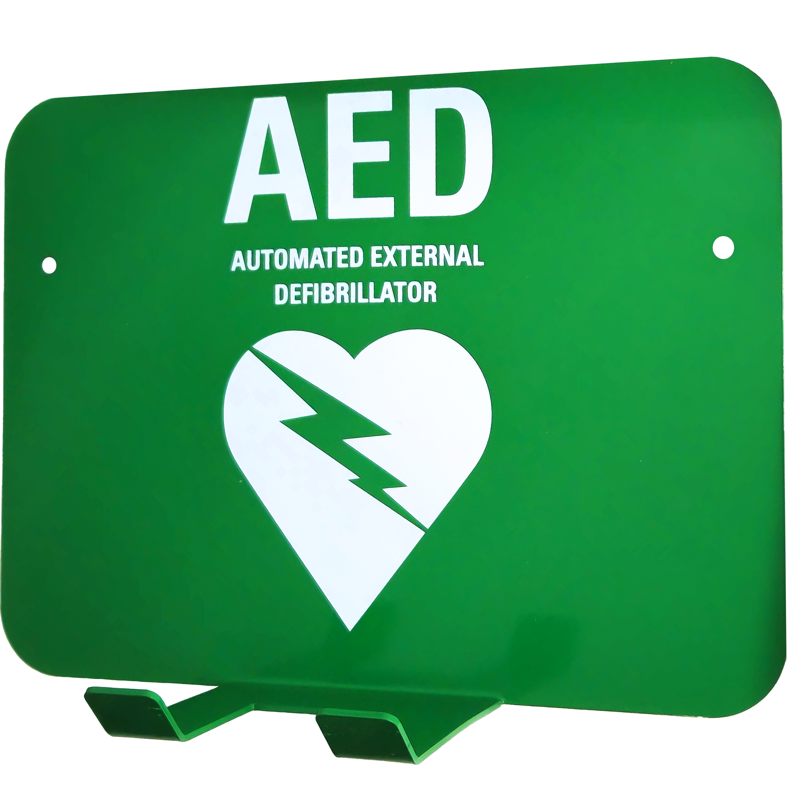 CARDIACT AED Wall Bracket showing purpose-designed wall-mounting bracket for secure AED deployment at workplace and public access locations