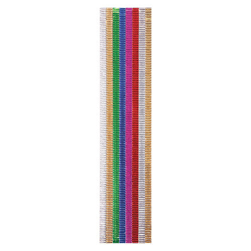 Creative School Supply Metallic Corrugated Strips Assorted Pack of 56