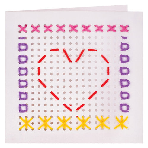 Creative School Supply Stitching Cards Pack of 10