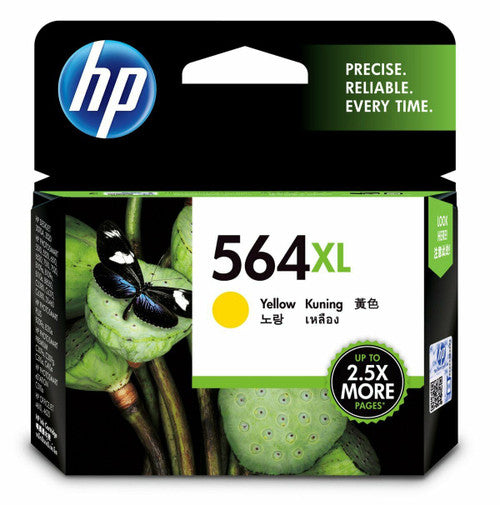 HP 564XL High Yield Ink Cartridge Yellow 750 Pages