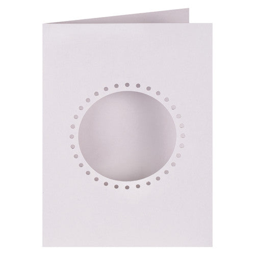 Creative School Supply Christmas Cut-Out Threading Cards Pack of 10