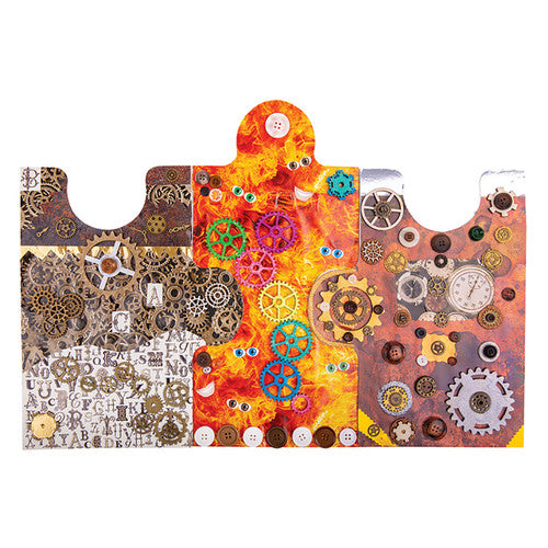 Creative School Supply Cardboard Mural Jigsaw Pack of 27
