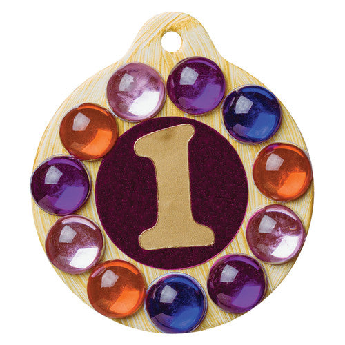 Creative School Supply Cardboard Baubles and Medals Pack of 30