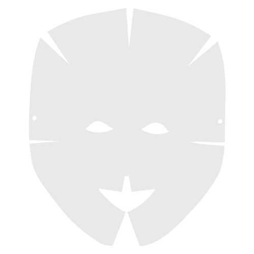 Creative School Supply Cardboard Fold-Up Face Masks Pack of 40