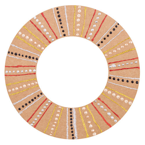 Creative School Supply Cardboard Circle Bases Pack of 30