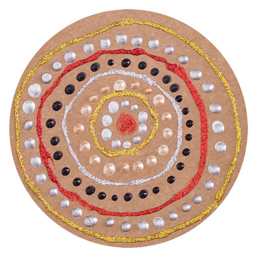 Creative School Supply Cardboard Circle Bases Pack of 30