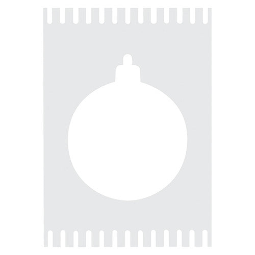 Creative School Supply Cardboard Weaving Looms Xmas Baubles Pack of 12