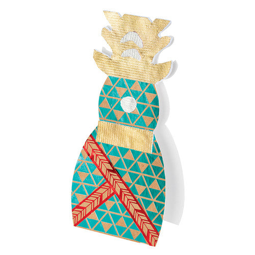 Creative School Supply Cardboard Standing Christmas Characters Pack of 12
