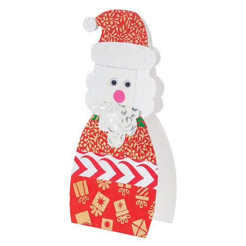Creative School Supply Cardboard Standing Christmas Characters Pack of 12