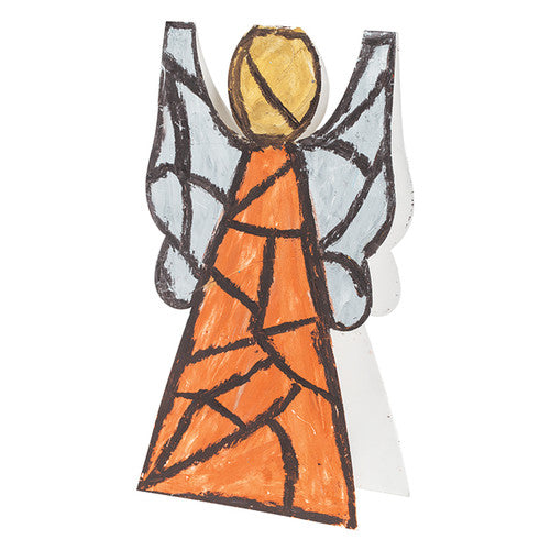 Creative School Supply Cardboard Standing Christmas Characters Pack of 12
