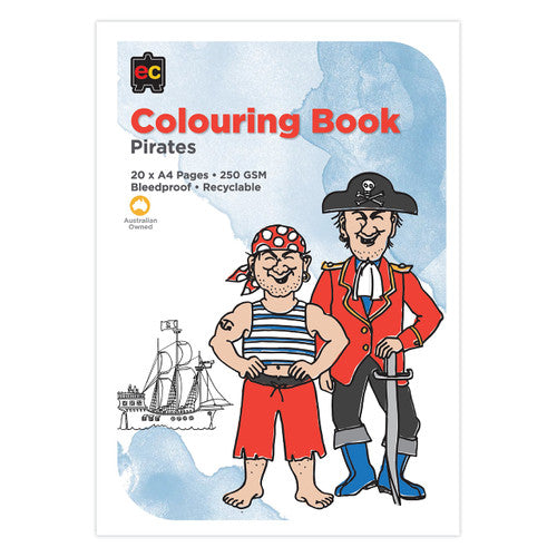 Educational Colours Pirates Colouring Book