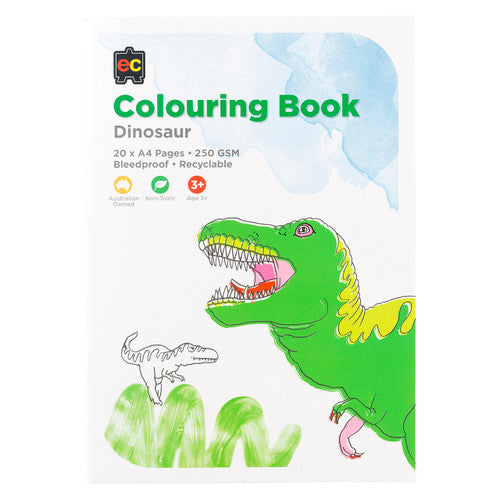 Educational Colours Dinosaur Colouring Book