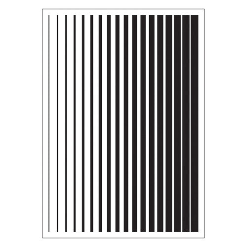 Creative School Supply Zart Pop Art Stencil Patterns Pack of 10
