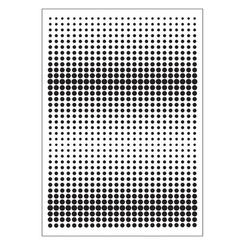 Creative School Supply Zart Pop Art Stencil Patterns Pack of 10