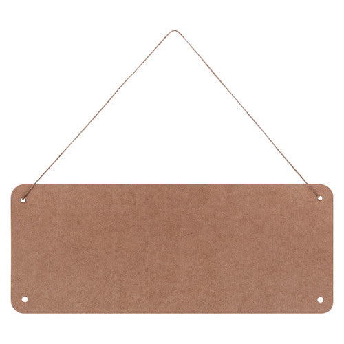 Creative School Supply Hanging Sign Boards White and Kraft