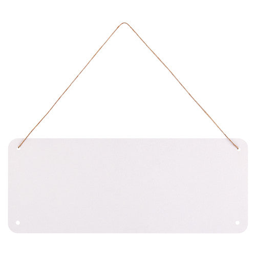 Creative School Supply Hanging Sign Boards White and Kraft