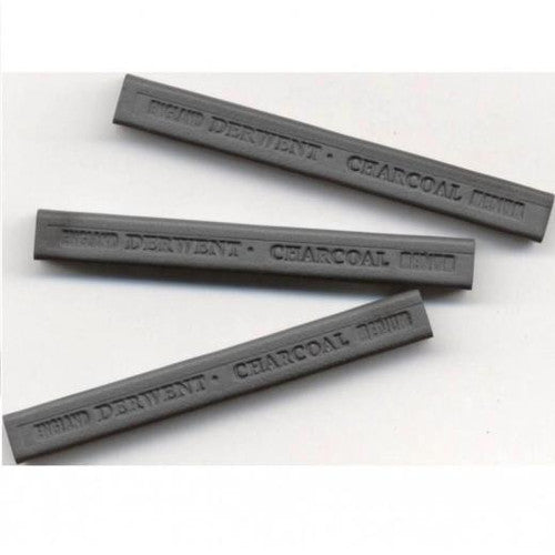Derwent Compressed Charcoal Pack of 6 Box of 6