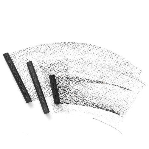 Derwent Compressed Charcoal Pack of 6 Box of 6