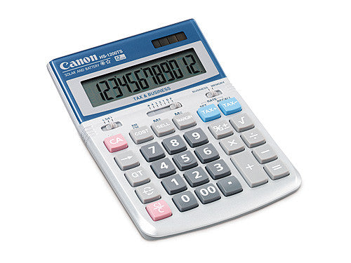 Canon HS1200TS Calculator 12 Digit Desktop Grey & Silver