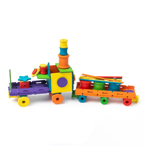 Educational Colours Coloured Construct and Play Set Assorted Set of 300