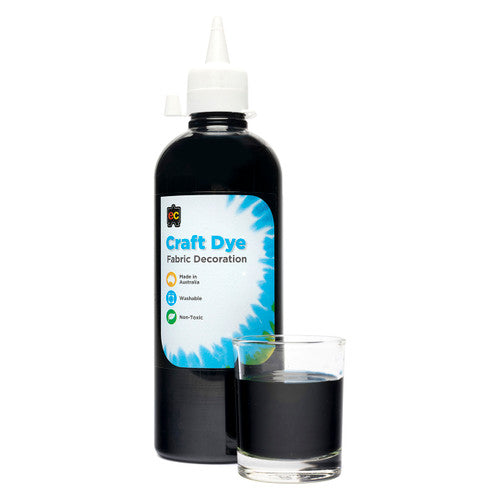 Educational Colours Craft Dye 500ml Black