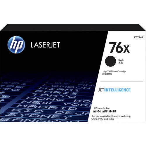 HP 76X High Yield Original LaserJet Toner Cartridge Black 10000 Pages