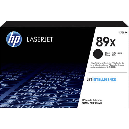 HP 89X High Yield Original LaserJet Toner Cartridge Black 10000 Pages