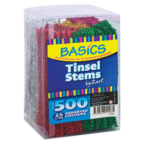 Creative School Supply Basics Tinsel Stems 15cm Pack of 500