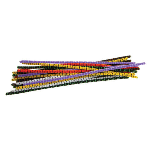 Creative School Supply Striped Chenille Stems Pack of 100