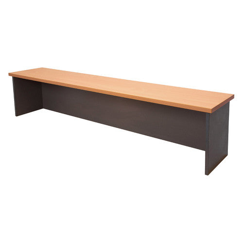 Rapidline Rapid Worker Rectangular Reception Hob 1500 x 350mm Beech / Ironstone