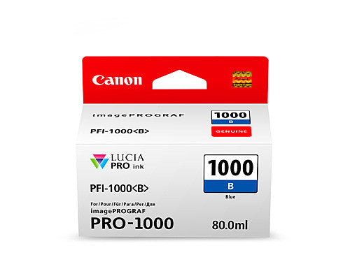 Canon PFI1000B High Yield Ink Cartridge 4875 Pages Blue