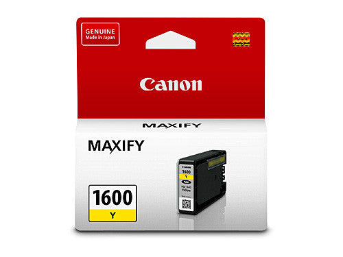 Canon PGI1600Y Ink Cartridge 300 Pages Yellow